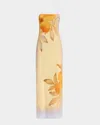 Sir Serene Silk Dress In Sequoia Floral
