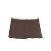 Sir Dylan Mini Shorts In Brown