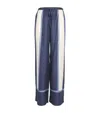 Sir Dazed Printed Silk Palazzo Pants In Multi