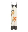 Sir Silk Floral Print Constance Maxi Dress