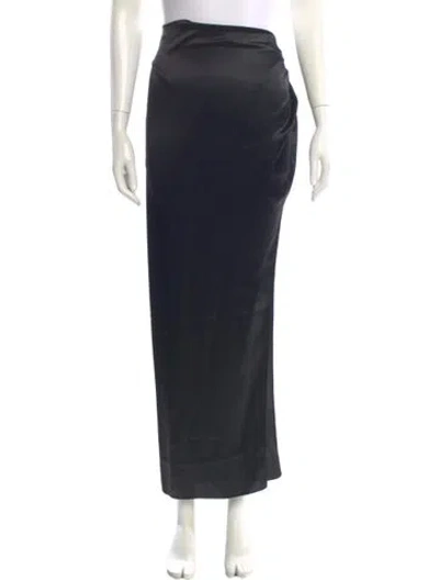 Pre-owned Sir Silk Long Skirt In Blue