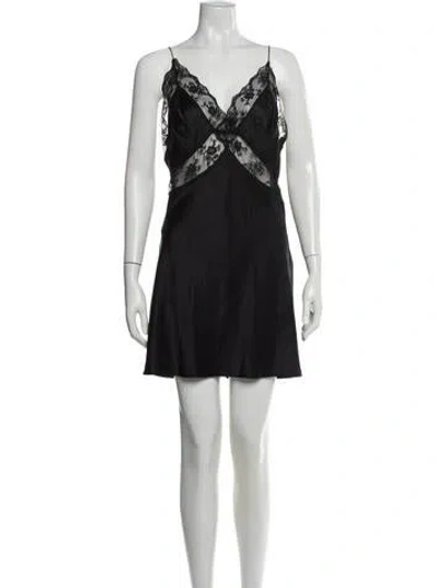 Pre-owned Sir Silk Mini Dress In Blue