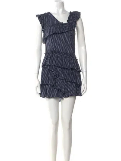 Pre-owned Sir Silk Mini Dress In Multi