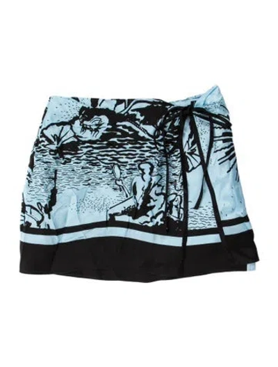 Pre-owned Sir Silk Mini Skirt In Black