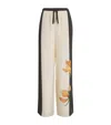 Sir Silk Floral Print Constance Trousers