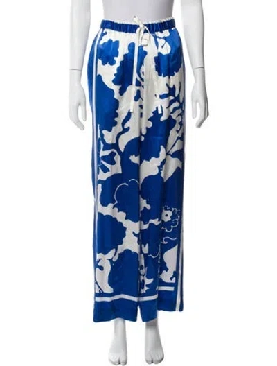 Pre-owned Sir Silk Wide Leg Pants In Blue