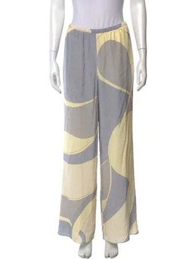 Pre-owned Sir Silk Wide Leg Pants In Gray