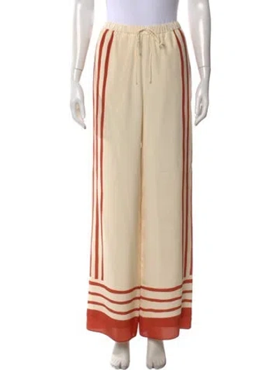 Pre-owned Sir Silk Wide Leg Pants W/ Tags In Neutral