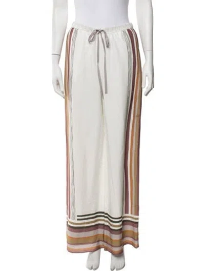 Pre-owned Sir Silk Wide Leg Pants W/ Tags In Neutrals