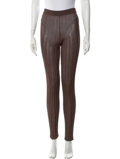 Pre-owned Sir Skinny Leg Pants In Brown