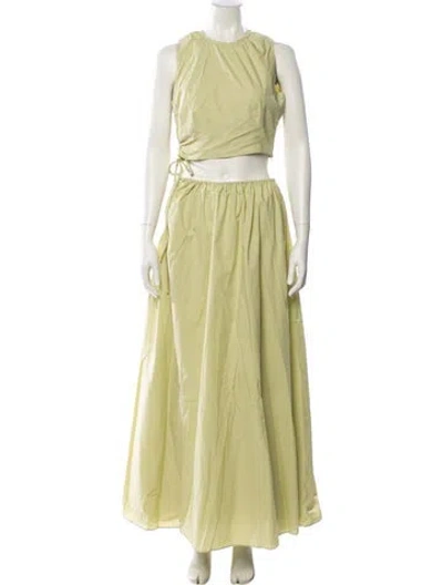 Pre-owned Sir Skirt Set In Green
