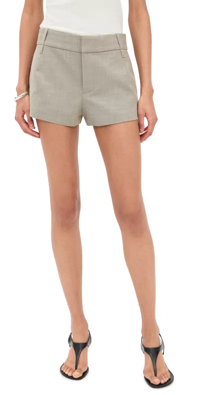 Sir Solene Mini Shorts Grey Marle In Gray
