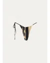 Sir Sona String Bikini Bottoms In Geo Scape