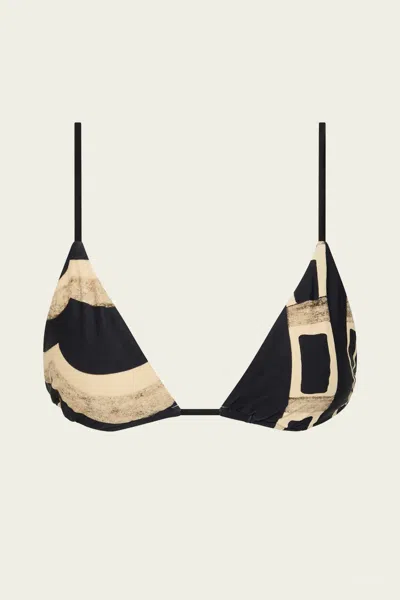 Sir Sona String Triangle Top In Geo Scape In Multi