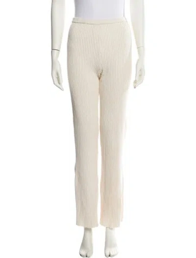 Pre-owned Sir Straight Leg Pants In Neutral