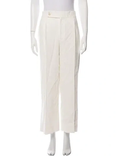 Pre-owned Sir Straight Leg Pants In Neutrals