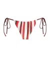 Sir Alva String Bikini Bottoms Laila Stripe In Multi