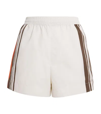 Sir Stripe Destino Shorts In White