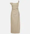 Sir Tamara Linen Maxi Dress In Green