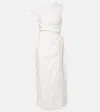 Sir Tamara Linen Maxi Dress In White
