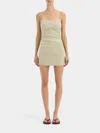 Sir Tamara Mini Dress In Olive In Neutral