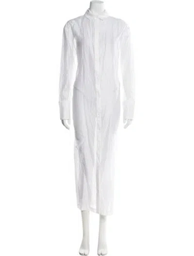 Pre-owned Sir The Label Long Dress W/ Tags In White