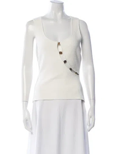 Pre-owned Sir The Label Square Neckline Sleeveless Top W/ Tags In White