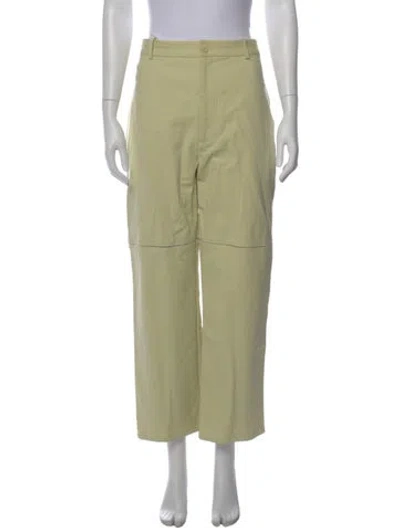 Pre-owned Sir The Label Wide Leg Pants In Green