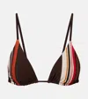 Sir Thistle String Bikini Top In Multicoloured