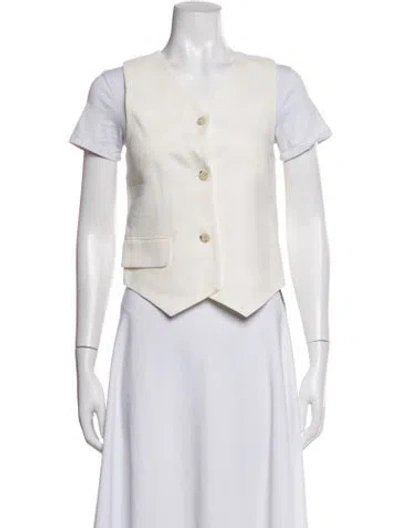 Pre-owned Sir Vest In Neutrals