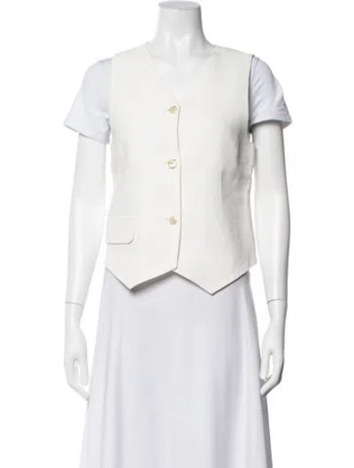 Pre-owned Sir Vest In White