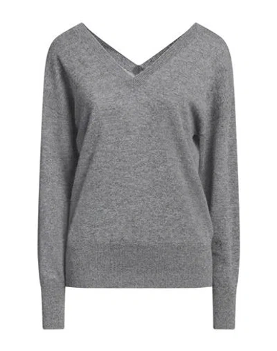 Sir-vice Woman Sweater Grey Size 1 Wool, Cashmere