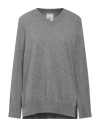 Sir-vice Woman Sweater Grey Size 1 Wool, Cashmere