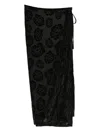 Sir Viittoria Midi Skirt In Black