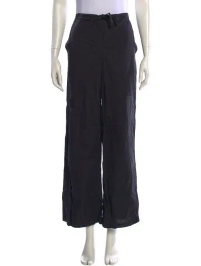 Pre-owned Sir Wide Leg Pants In Black