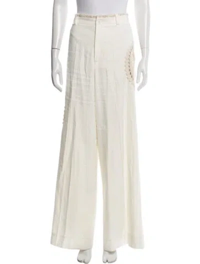 Pre-owned Sir Wide Leg Pants In Neutrals