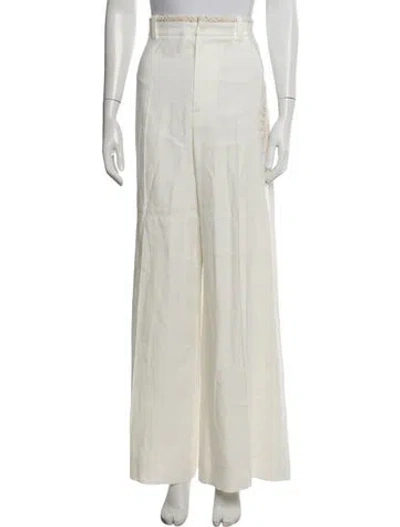Pre-owned Sir Wide Leg Pants In Neutrals