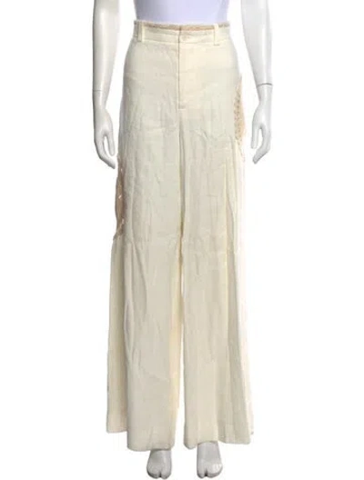 Pre-owned Sir Wide Leg Pants In Neutrals