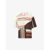 SIR WOMENS SIR THISTLE STRIPED SILK SHIRT