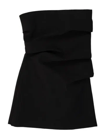 Pre-owned Sir Wool Mini Dress In Black
