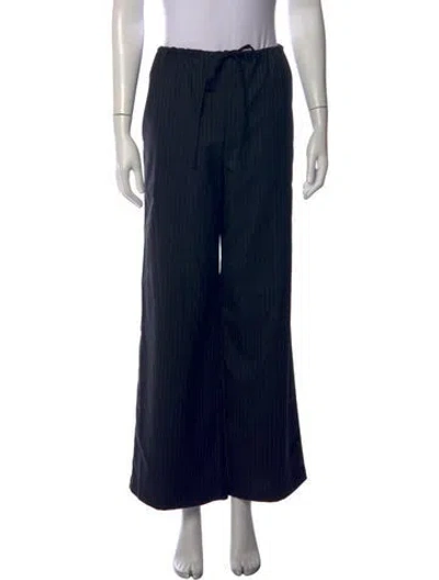 Pre-owned Sir Wool Wide Leg Pants In Blue