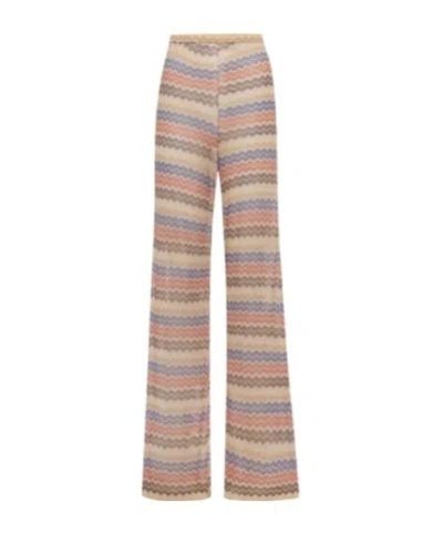Sir Zuri Knit Wide-leg Pants In Multi