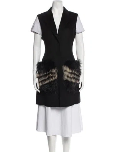 Pre-owned Sirapop Coat In Black