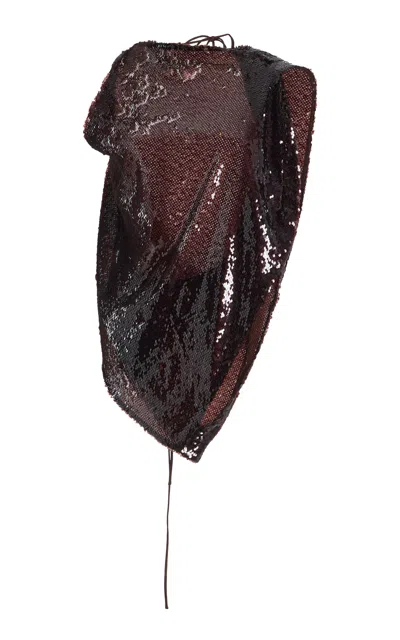 Sirapop Exclusive Clara Sequin Top In Brown