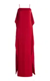 Sirapop Exclusive Grace Satin Dress In Red
