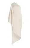 Sirapop Exclusive Vivian Satin Maxi Dress In White