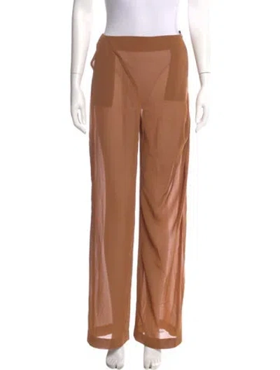 Pre-owned Sirapop Wide Leg Pants W/ Tags In Brown