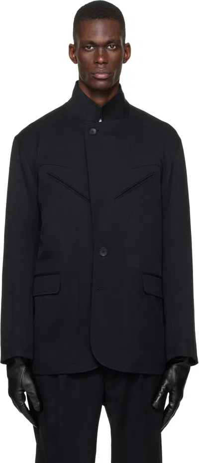 Sire Black Light Wool Blazer