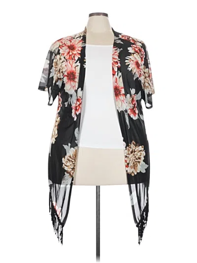Pre-owned Siren Lily Kimono In Black