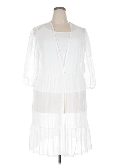 Pre-owned Siren Lily Kimono In White
